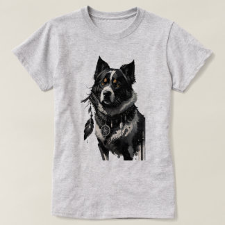Camiseta cão, caçador de sonhos, amuleto, talismã,