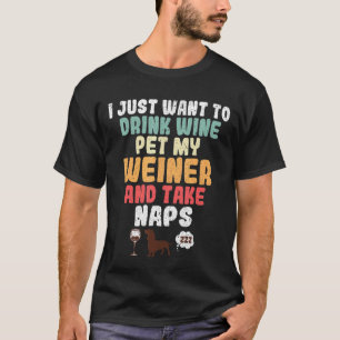 Camiseta Cão Cachoeiro Proprietário do Vinho Cachoeiro Chil