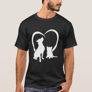 Camiseta Cão Cachorro Cachorro e Gato Bebê Cachorro Bonito
