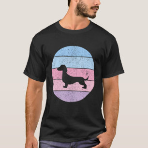 Camiseta Cão Cachorro Mãe Pai Retro Vintage Weiner Propriet