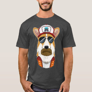 Camiseta Cão-caminhoneiro I Motorista de caminhão Welsh Cor