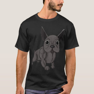 Camiseta cão-canalha francês