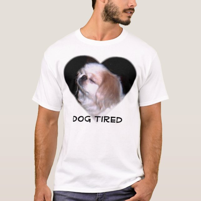 Camiseta Cão cansado (Frente)