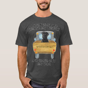 Camiseta Cão-Cão-Cana-Movimento-Caminhão