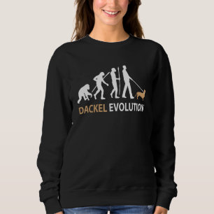 Camiseta Cão-Cão-Cão-Cão-Dachshund Teckel Dachshund Evoluçã
