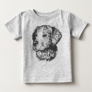 Camiseta cão, cão e cão.
