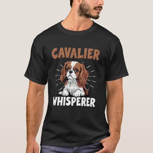 Camiseta Cão Cavalier King Charles Spaniel (Frente)