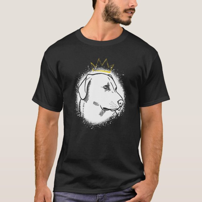 Camiseta Cão Chinook com Coroa (Frente)