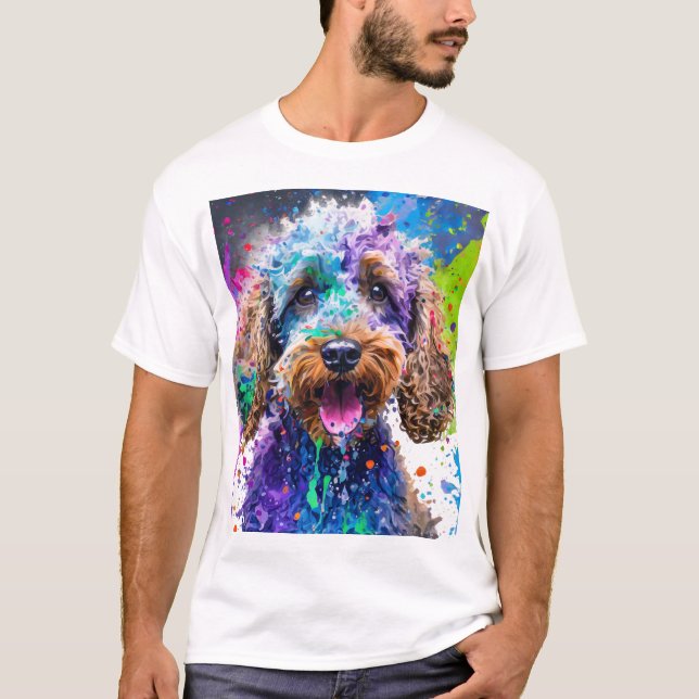Camiseta Cão Cockerpoo (Frente)