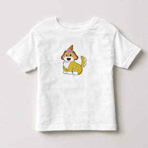 Camiseta Cão com sorvete de Waffle