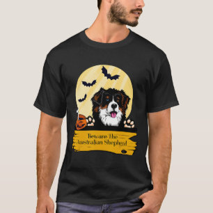 Camiseta cão Cuidado O cão