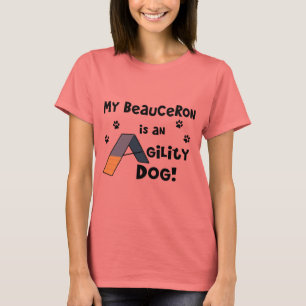 Camiseta Cão da agilidade de Beauceron