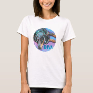 Camiseta Cão da diva