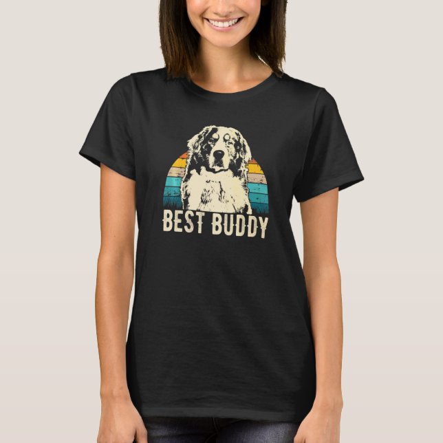 Camiseta Cão da Montanha Bernesa Raça 45 (Frente)