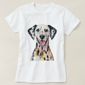 Camiseta Cão Dalmaciano Minimalista Inspirado
