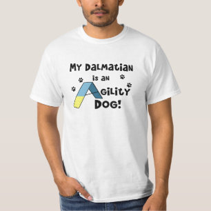 Camiseta Cão Dalmatian da agilidade