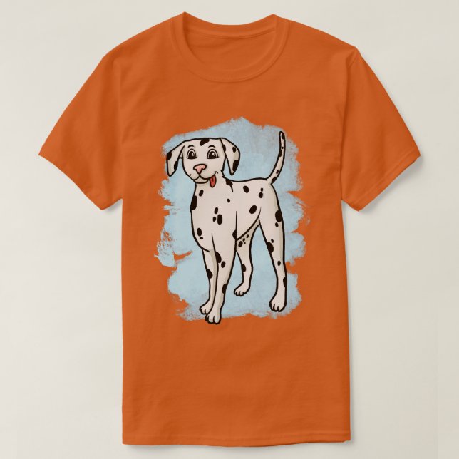 Camiseta Cão Dalmático (Frente do Design)