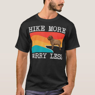 Camiseta Cão De Água Espanhol Mais Preocupada Menos Híque H