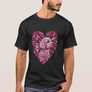 Camiseta Cão de Água Português do Dia dos Namorados