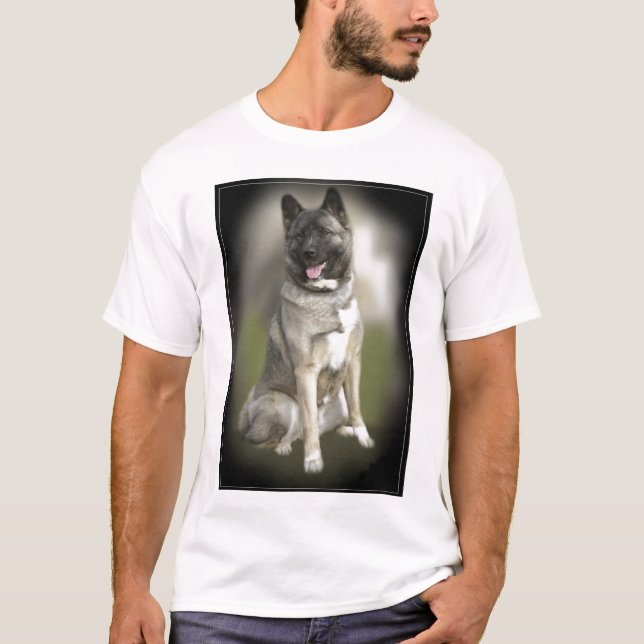 Camiseta Cão de Akita (Frente)