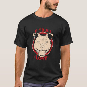Camiseta Cão de Amor Pitbull