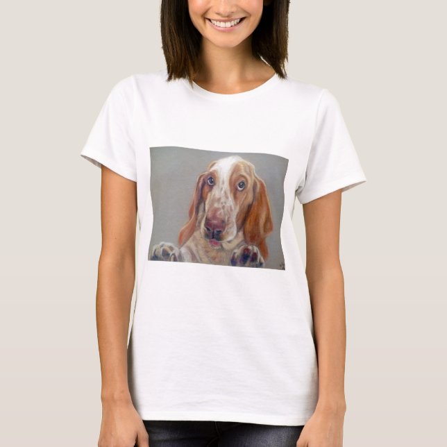 Camiseta Cão de Basset (Frente)