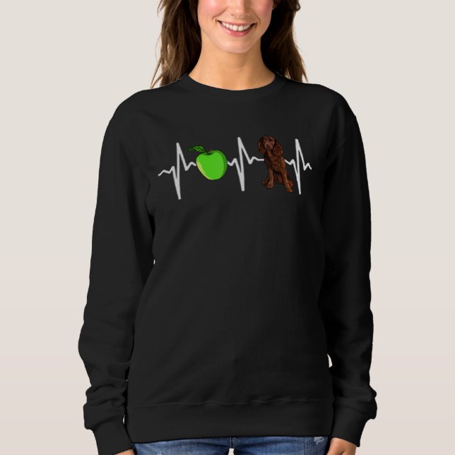 Camiseta Cão de Batimentos Cardíacos de Espanha-Apple Ameri (Frente)