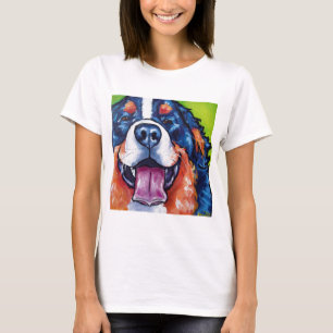 Camiseta Cão de Bernese Mt