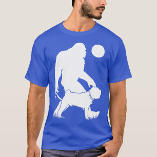 Camiseta Cão-de-bico chinês andando