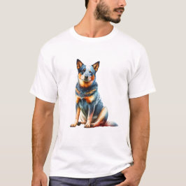 Camiseta Cão de Bovinos Australiano