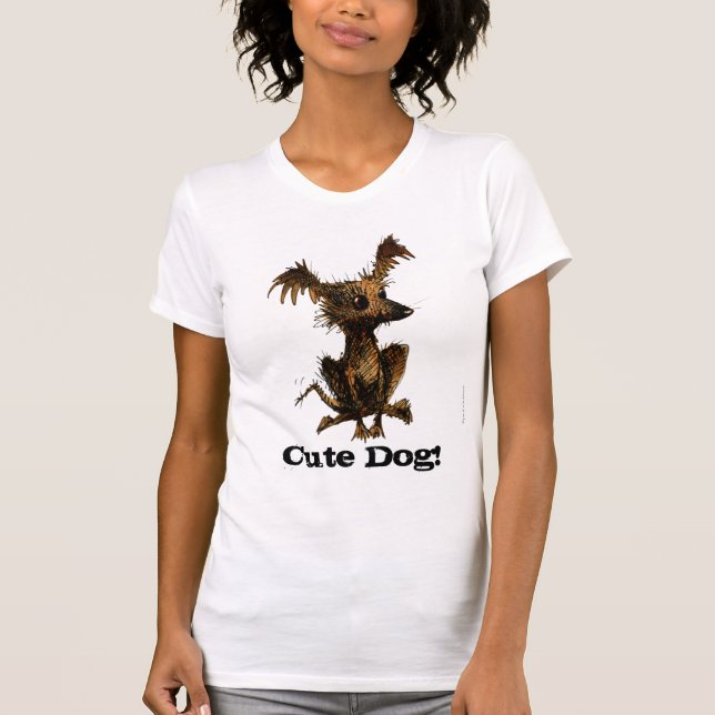 Camiseta Cão de brinquedo pequeno bonito (Frente)