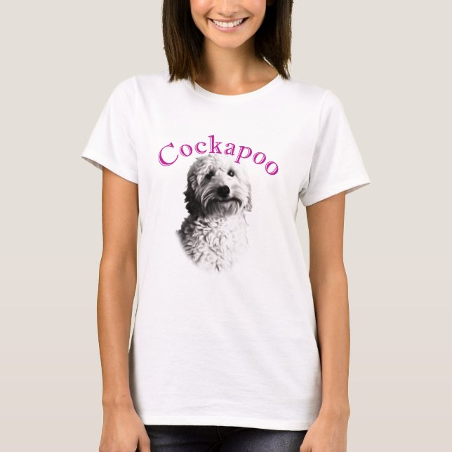 Camiseta Cão de Cockapoo (Frente)