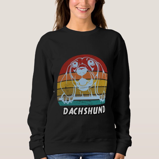 Camiseta Cão de Dachshund (Frente)