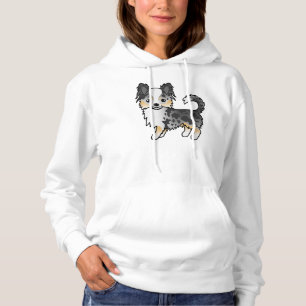 Camiseta Cão de desenho animado branco Casaco Chihuahua az