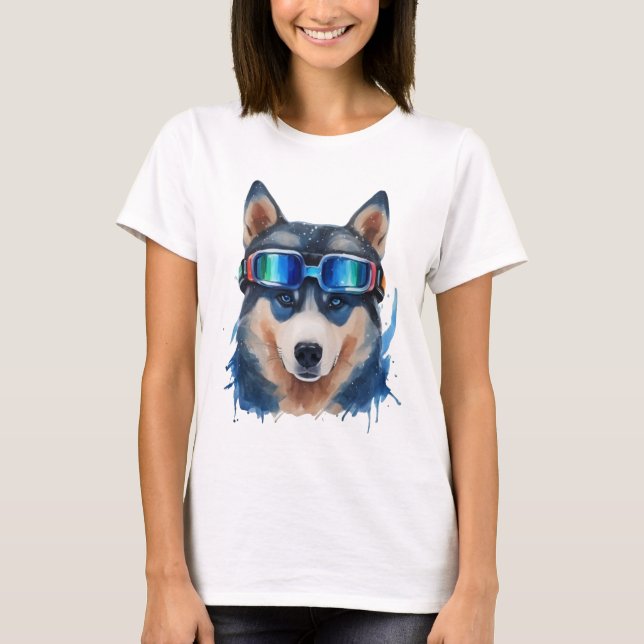 Camiseta Cão de Esqui (Frente)