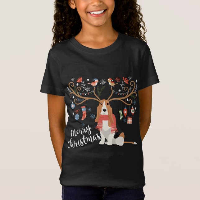 Camiseta Cão-de-Ferro-Bassado-Presente-de-Natal (Frente)