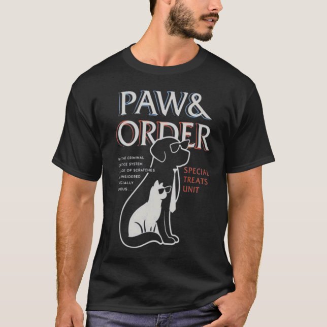 Camiseta Cão de Formação e Cão de Formação de Unidade de Tr (Frente)
