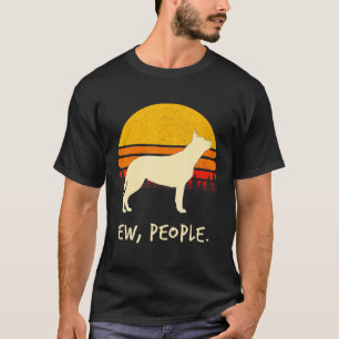 Camiseta Cão de Gado Blue Heeler Vermelho
