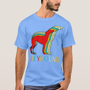 Camiseta Cão de Greyhound