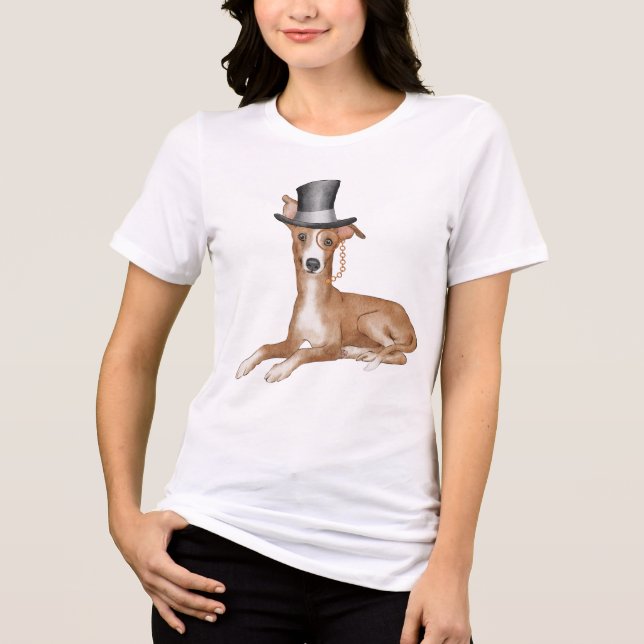 Camiseta Cão de Greyhound (Frente)