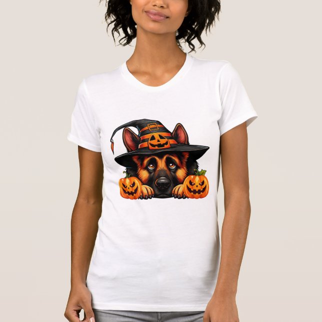 Camiseta Cão de Halloween! (Frente)