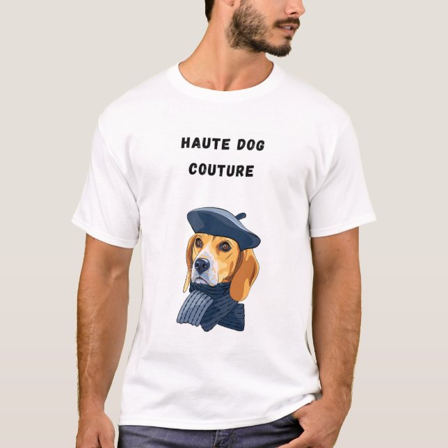 Camiseta Cão de Haute dog (Frente)