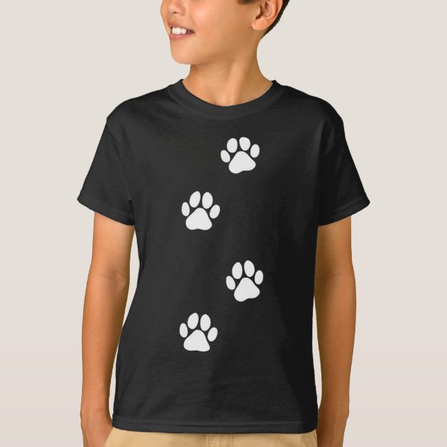 Camiseta Cão de Impressão Cão de Gato Pet Lover (Frente)