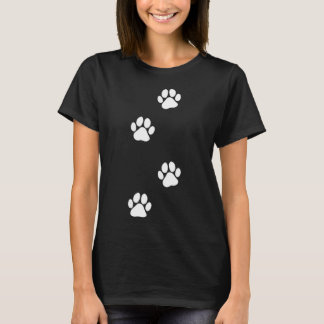 Camiseta Cão de Impressão Cão de Gato Pet Lover