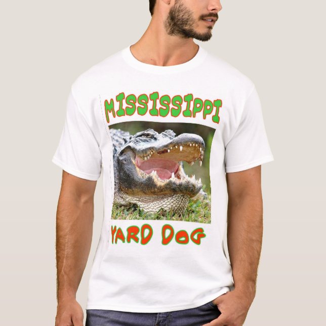 CAMISETA CÃO DE JARDA DE MISSISSIPPI (Frente)