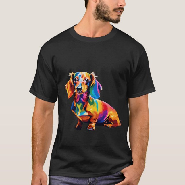 Camiseta Cão-de-linguiça Cão-de-Açúcar Cão-de-Camisa Orgulh (Frente)
