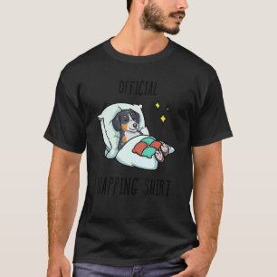 Camiseta Cão-de-montanha suíço dormindo