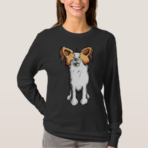 Camiseta Cão-de-Papillon-Cento 5