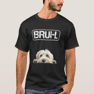 Camiseta Cão de Pastor Catalão Bruh Amante de Cães Engraçad