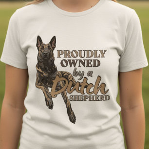 Camiseta Cão de Pastor Holandês - Hollandse Herdershond